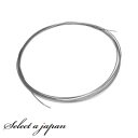 『1m巻』 ナイロンコートワイヤー 0.45mm 0.38mm シルバー ハンドメイド アクセサリーパーツ 材料 銀色 アクセサリー パーツ ハンドメイドパーツ...
