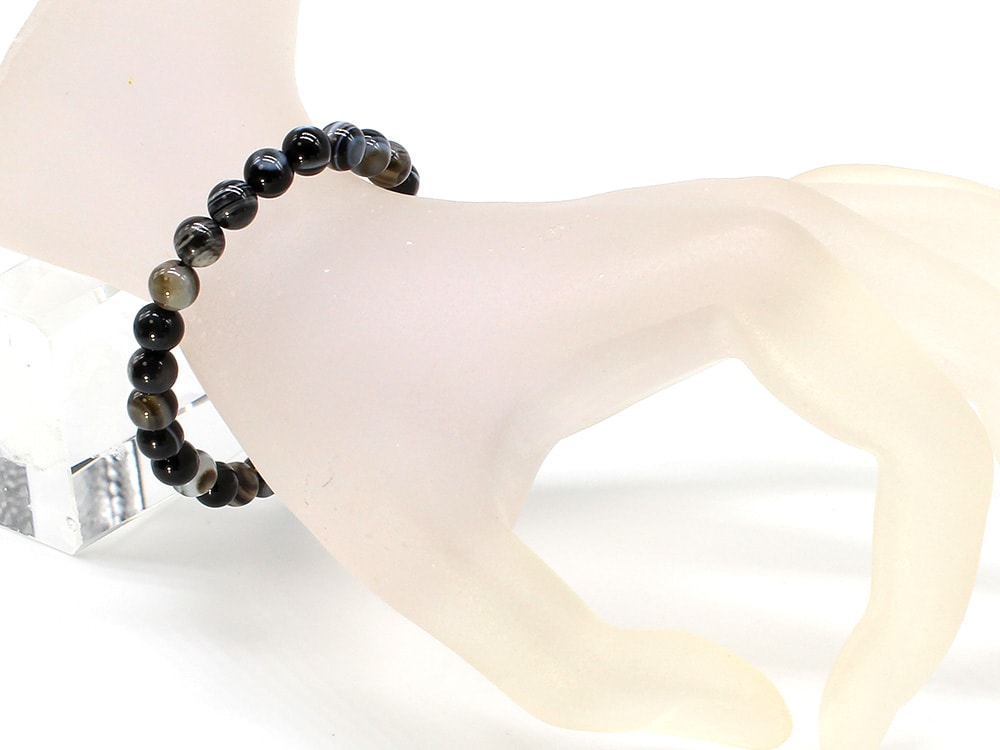 天眼石 ブレスレット 6mm パワーストーン ブレスレット メンズ レディース 天然石 数珠