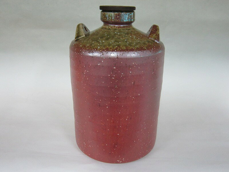 焼酎壷(切立型)(台付)【美濃焼】 [焼酎サーバー 焼酎瓶 お酒 酒器 贈り物 プレゼン...
