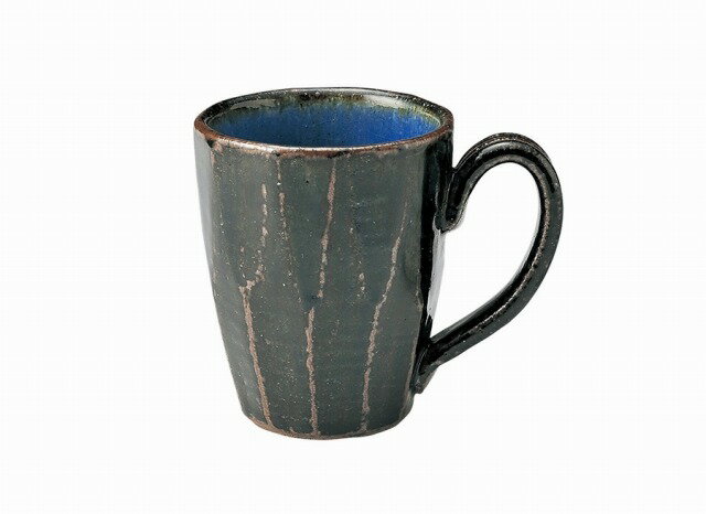 Rakuten - ソギ天目釉マグカップ [陶器 食器 珈琲 コーヒー 紅茶 ティーカップ お茶]