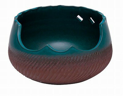 碧雲花生【萬古焼 万古焼】[花生 生け花 インテリア フラワーベース 花入 陶器]