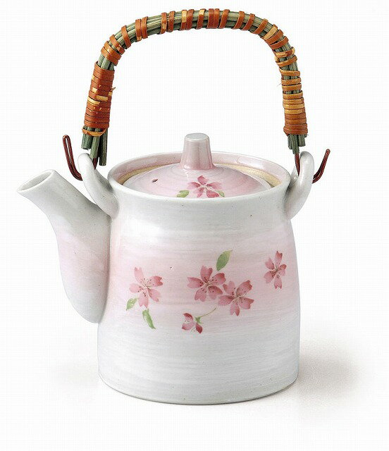 桜土瓶 【萬古焼 万古焼】 [お茶 紅茶 煎茶 茶器 急須 ティーポット]