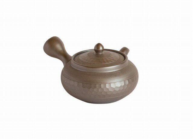 萬古焼 森 伊呂久 造 釣鐘形 横手 急須 共箱 / 万古焼 萬古焼 森 伊呂久 造 釣鐘形 横手 急須 共箱 / 万古焼 萬古焼