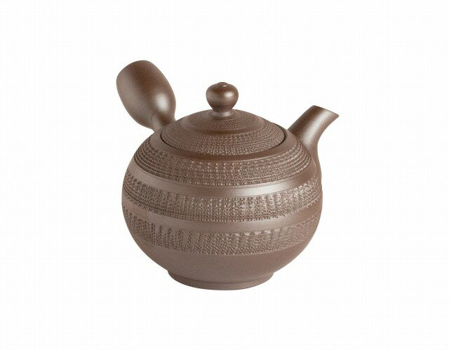 正規作 丸中帯ビリ急須 【萬古焼 万