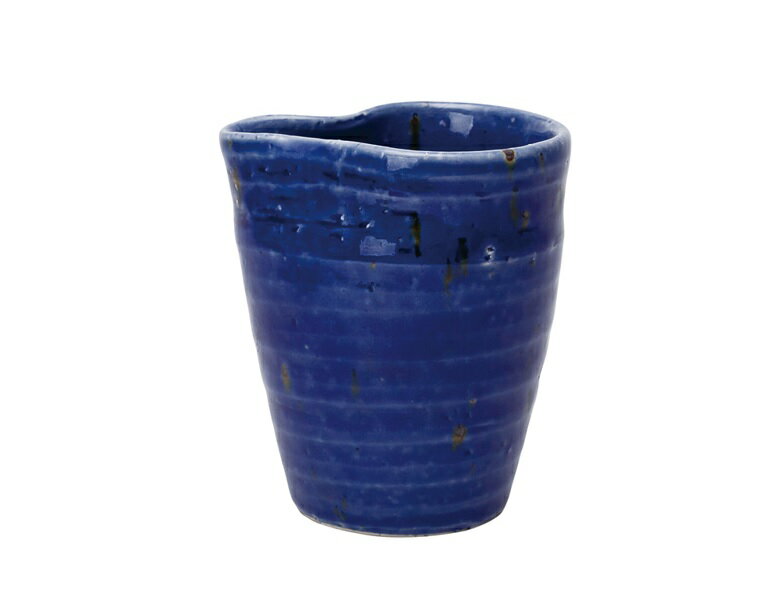 鉄粉入青釉汁次【万古焼 萬古焼】 [陶器 和食器 汁次 小物 片口 ポット 出汁入れ だし入れ]