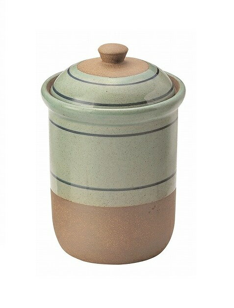 土鍋用蓋付ポット【万古焼 萬古焼】 [ガラ入れ 出汁入れ アイスペール ぬか漬け容器 保存容器 陶器 ]