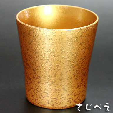 【名入れ無料】 ウイスキーカップ (箔金または箔銀) 石目 1客 越前漆器 人気カップ 母の日 父の日