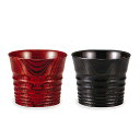 【名入れ無料】 夫婦 ふき漆フリーカップ 黒・朱【名いれ】【ペア】 母の日 父の日 敬老の日