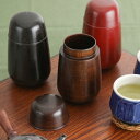 MOKU 茶筒 朱摺/黒摺/スリ漆 漆塗り
