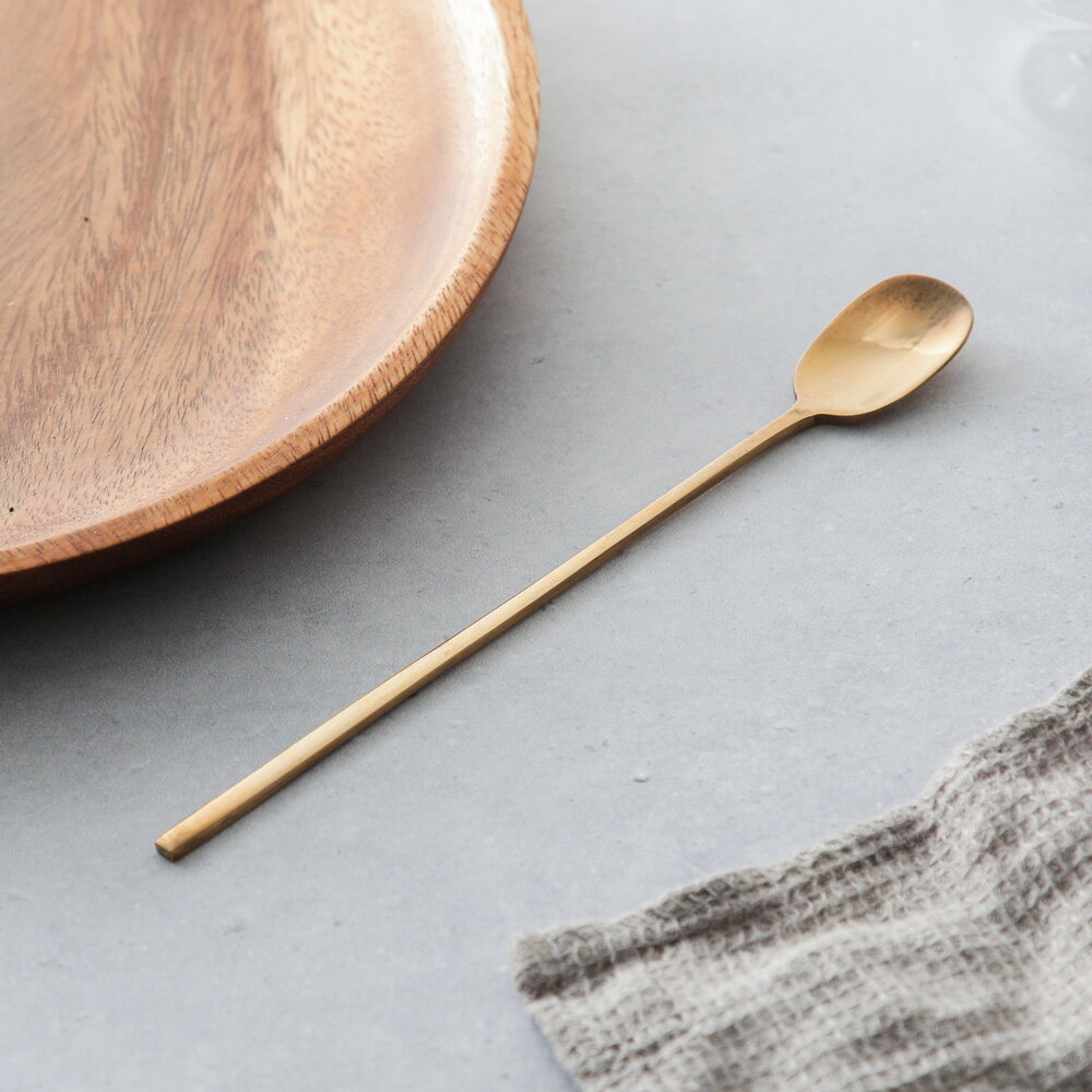 Horn Please BRASS ロングスプーン 真鍮カトラリー 308561 【メール便可】