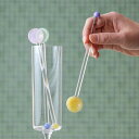マドラースプーン ロングスプーン Mu-Jung-Nyok ムジュンニョク ピンク ミント イエロー 16cm 耐熱ガラス カラフル ガラスのスプーン