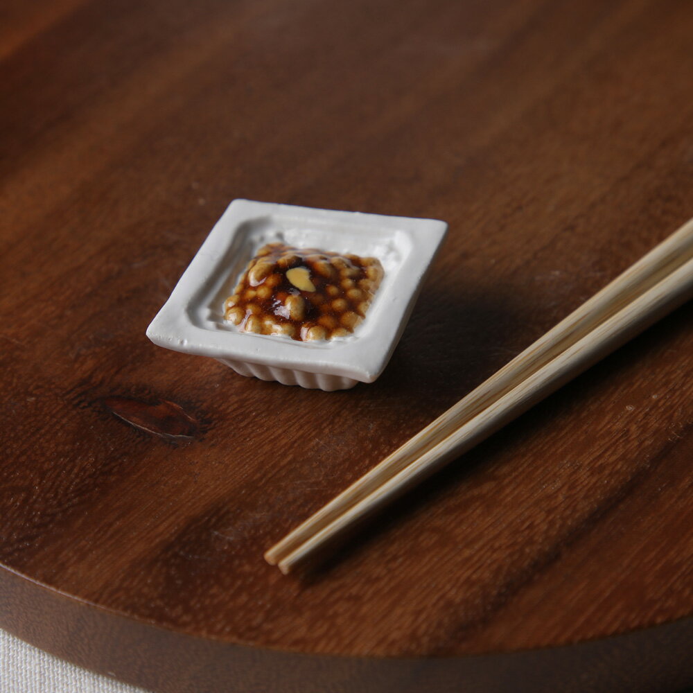 箸置き つぶ納豆 食品・料理シリーズ 【メール便 選択可】のサムネイル