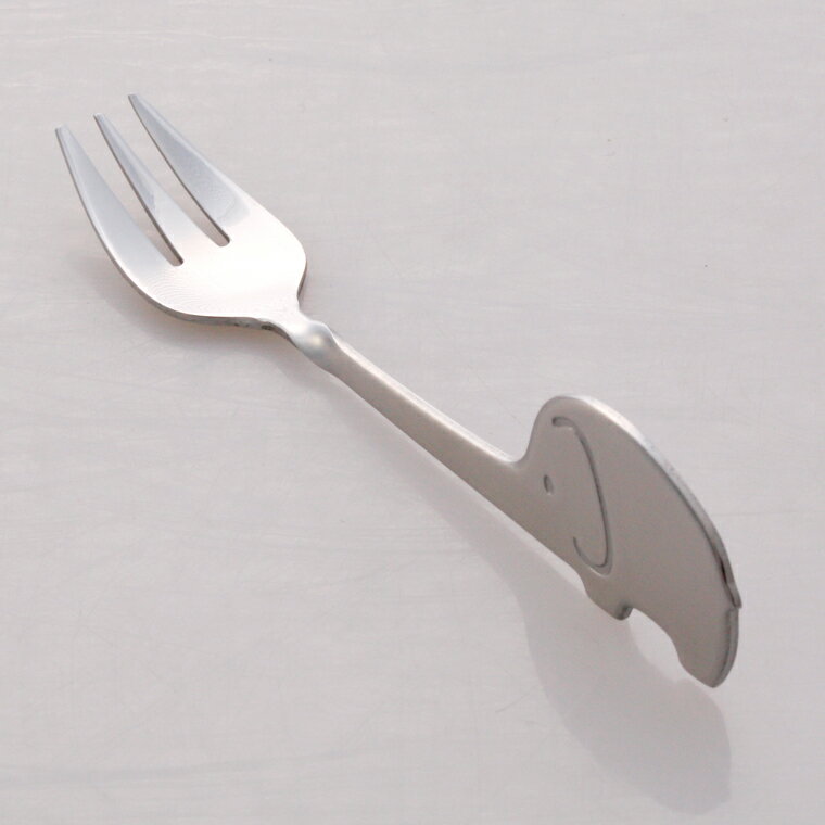 ステンレス製 ぞうさんフォーク 日本製 キッズ ベビー 食洗器対応 鉛筆持ちができるようになるまで