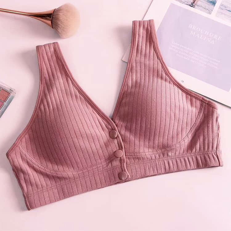 マタニティ ナイトブラ 3枚セット 授乳 コットン ベージュ ノンワイヤー ブラジャ...
