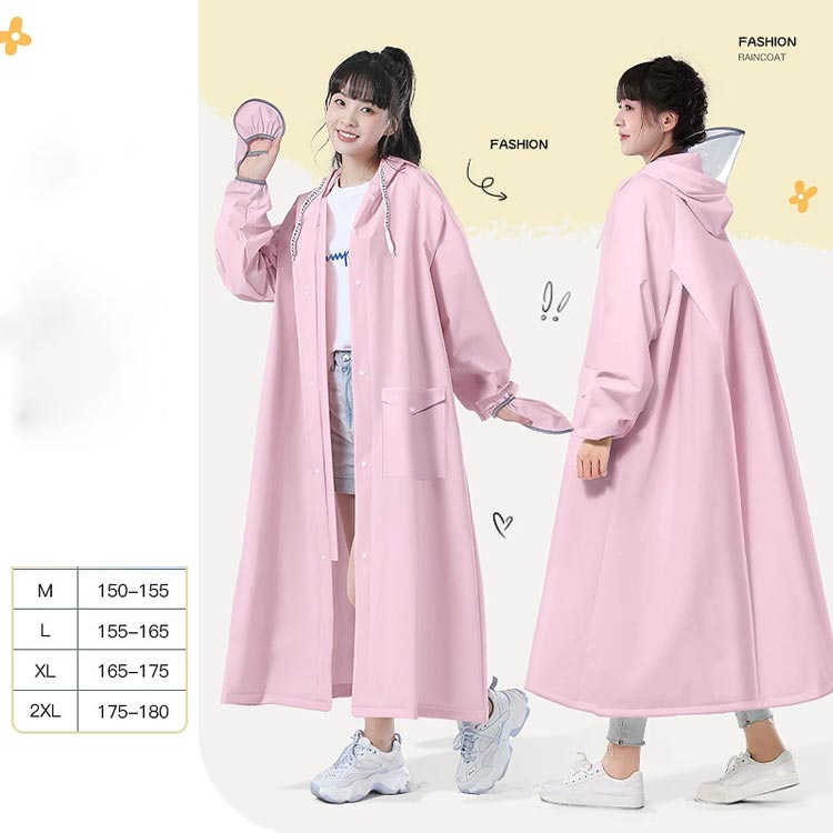 送料無料 レインコート リュック対応 レディース 軽量 防水 撥水 レインウェア ロング丈 通勤 通学 自転車 レインウェア カッパ 防水 防风 豪雨 梅雨対策 透明窓付き 通勤 通学 アウトドア 台風 大きいサイズ 保育園の送迎 犬の散歩 ポケット付