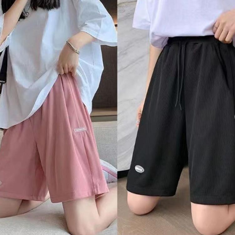 2枚セット ハーフパンツ レディース おしゃれ きれいめ ボトムス ショートパンツ ハーフパンツ スポーツパンツ ヨガパンツ 部屋着 春夏 薄手 ワイドパンツ ランニング トレーニング ウエストゴム 涼しい 薄い ルームウェア パジャマ ショーパン 送料無料 3