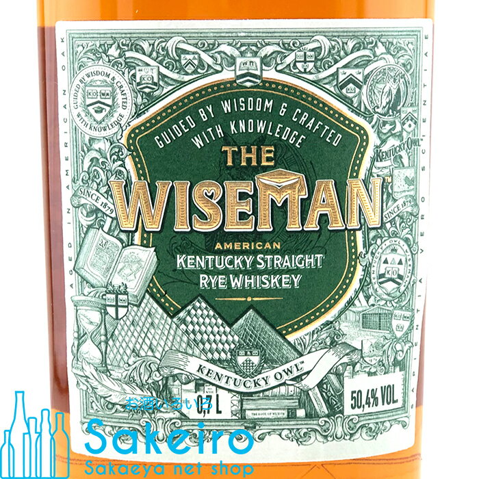 ケンタッキー オウル ワイズマン ライ 50.4％ 700ml[ウイスキー][御歳暮 贈り物 御礼 母の日 父の日 御中元]