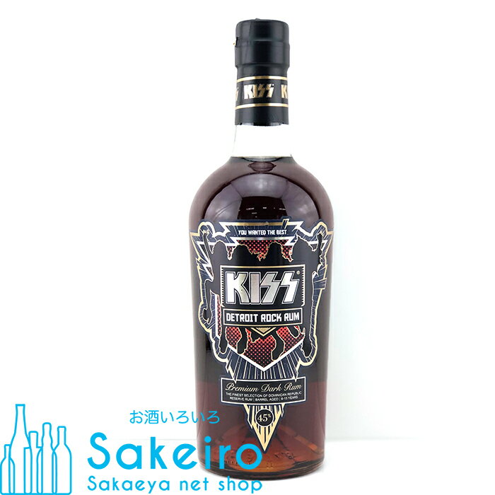 KISS キッス デトロイトロック ラム 45％ 700ml[御歳暮 贈り物 御礼 母の日 父の日 御中元]