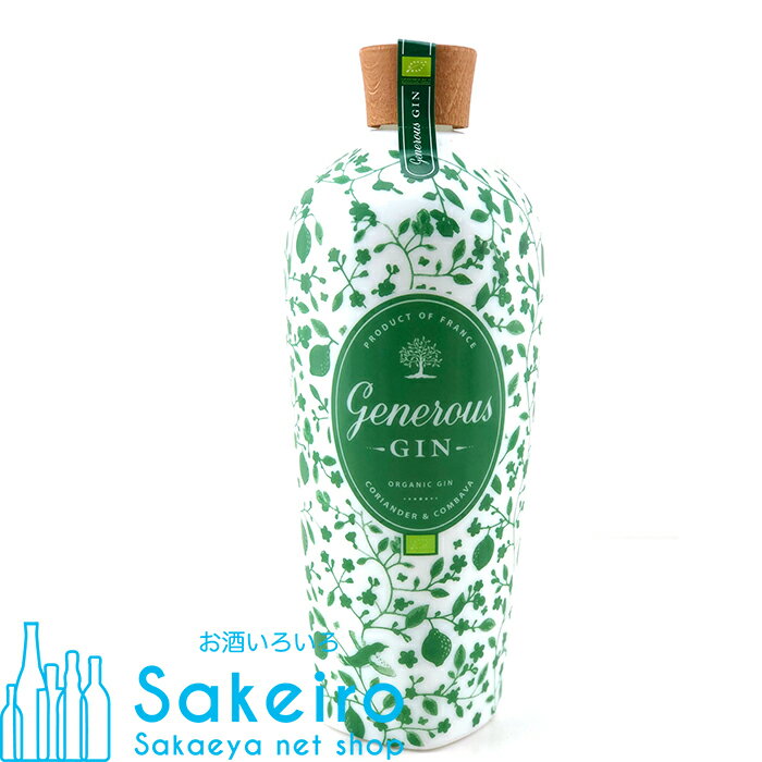 ジェネラス ジン オーガニック グリーンラベル 44％ 700ml[御歳暮 贈り物 御礼 母の日 父の日 御中元]