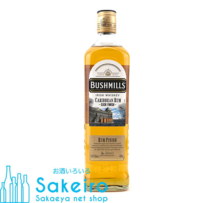 ブッシュミルズ カリビアンラムカスクフィニッシュ 40％ 700ml[ウイスキー][御歳暮 贈り物 御礼 母の日 父の日 御中元]