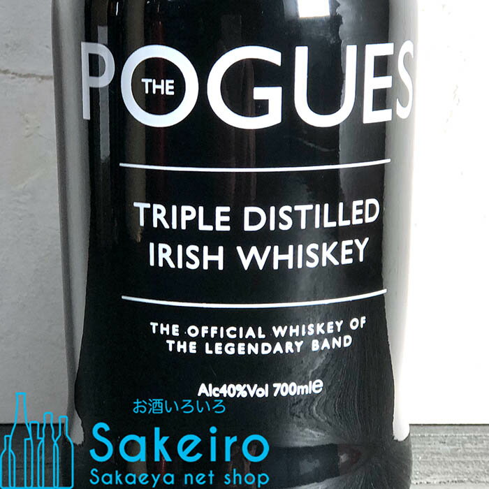 ザ・ポーグス 40％ 700ml[ウイスキー][御歳暮 贈り物 御礼 母の日 父の日 御中元]