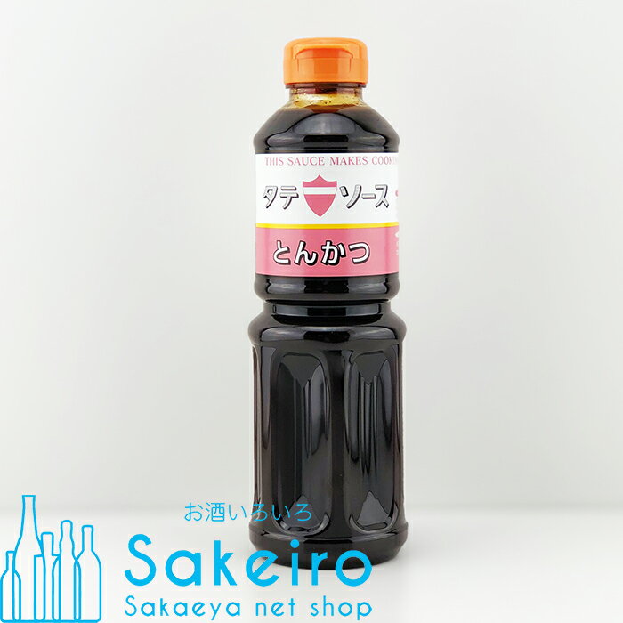 タテ とんかつソース 500ml ペット[御