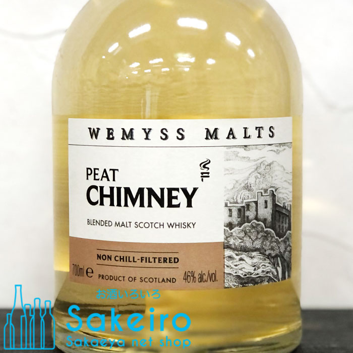 ウィームス ピート チムニー 46％ 700ml 箱無[ウイスキー][御歳暮 贈り物 御礼 母の日 父の日 御中元]