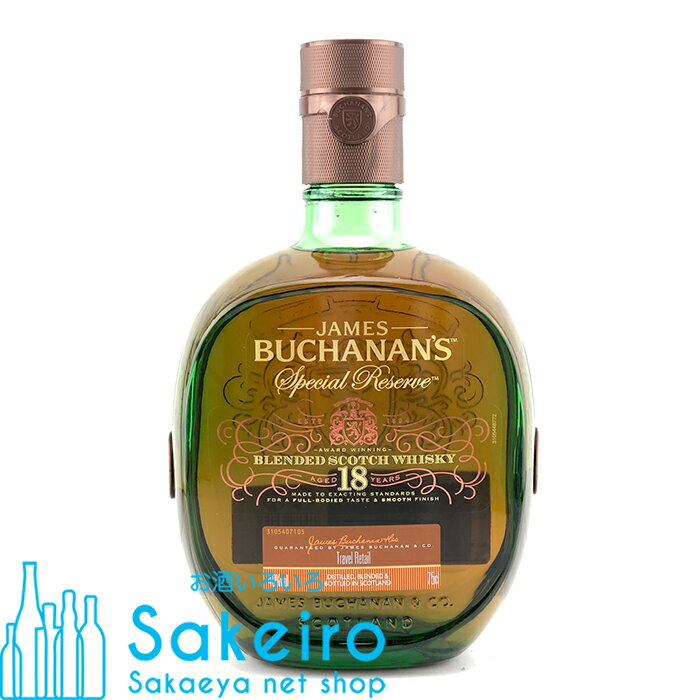 ブキャナンズ 18年 40％ 750ml[ウイスキー][御歳暮 贈り物 御礼 母の日 父の日 御中元]