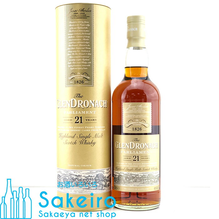 グレンドロナック21年 パーラメント 48％ 700ml[ウイスキー][御歳暮 贈り物 御礼 母の日 父の日 御中元]