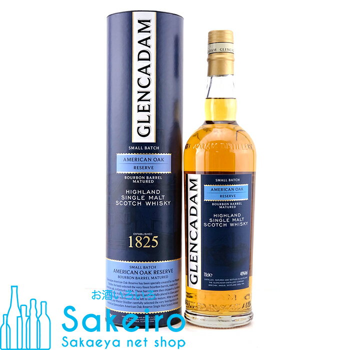グレンカダム アメリカンオーク リザーヴ 40% 700ml[ウイスキー][御歳暮 贈り物 御礼 母の日 父の日 御中元]
