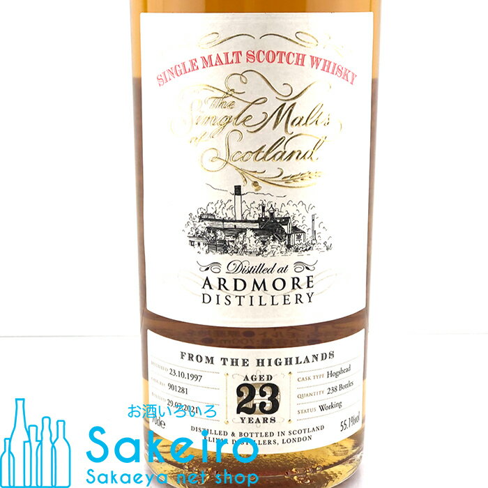 ザ シングルモルツ オブ スコットランド アードモア 1997 23年 ホグスヘッド 55.1％ 700ml[ウイスキー][御歳暮 贈り物 御礼 母の日 父の日 御中元]