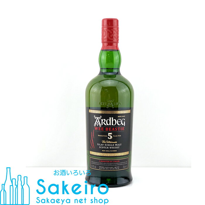 楽天Sakeiro net shop 栄家本店アードベッグ 5年 ウィー ビースティ 47％ 700ml[ウイスキー][御歳暮 贈り物 御礼 母の日 父の日 御中元]