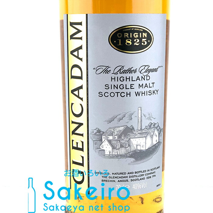 グレンカダム オリジン 1825 40% 700ml[ウイスキー][御歳暮 贈り物 御礼 母の日 父の日 御中元]
