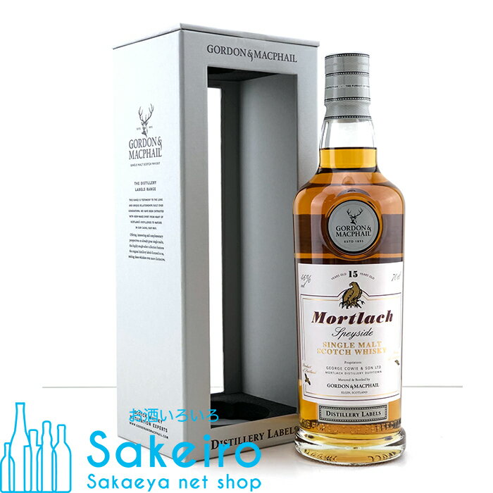 MORTLACH ゴードン＆マクファイル 蒸留所ラベル モートラック 15年 ファーストフィル＆リフィルシェリーカスク 46％ 700ml[ウイスキー][御歳