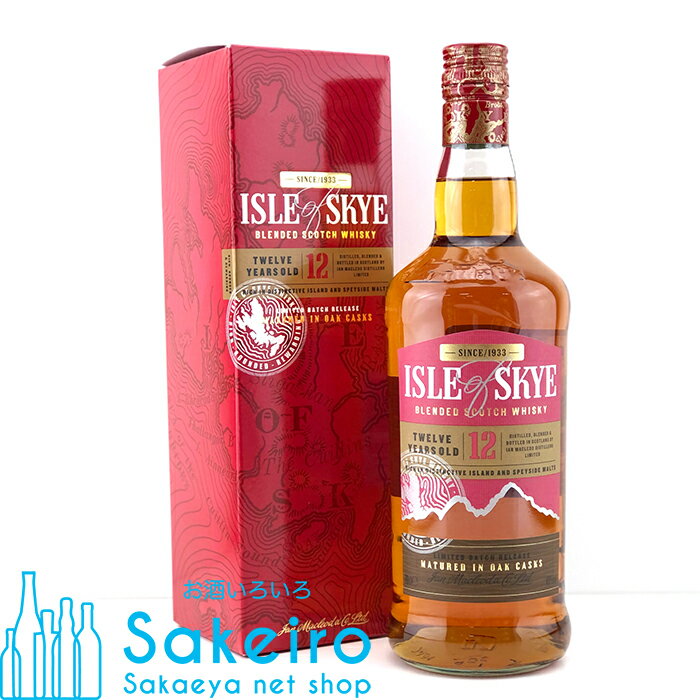 楽天Sakeiro net shop 栄家本店アイル オブ スカイ 12年 40％ 700ml[ウイスキー][御歳暮 贈り物 御礼 母の日 父の日 御中元]