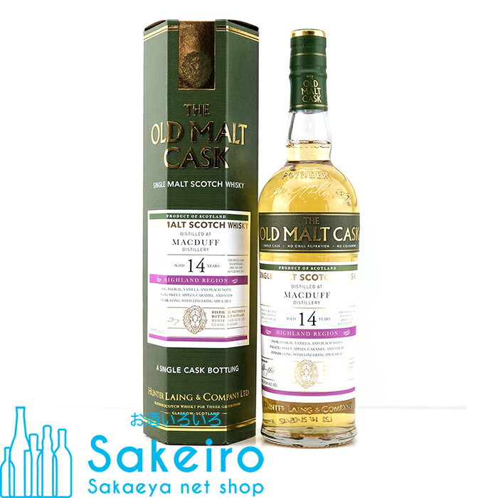 MACDUFF マクダフ 2007 14年 50% 700ml リフィルホグスヘッド ハンターレイン オールド・モルト・カスク[ウイスキー][御歳暮 贈り物