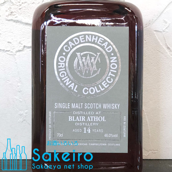 ブレアソール 14年 ケイデンヘッド オリジナルコレクション 46% 700ml シングルモルトウイスキー ハイランドモルト