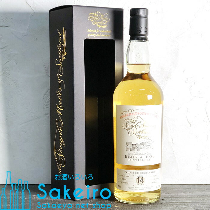 BLAIR ATHOL ザ シングルモルツ オブ スコットランド ブレアソール 2008 14年 53.8％ 700ml l[ウイスキー][御歳暮 贈り物 御礼 母