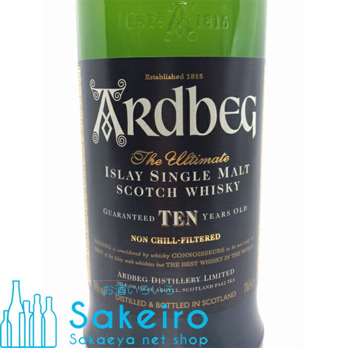 アードベッグ 10年 46％ 700ml 正規[ウイスキー][御歳暮 贈り物 御礼 母の日 父の日 御中元]