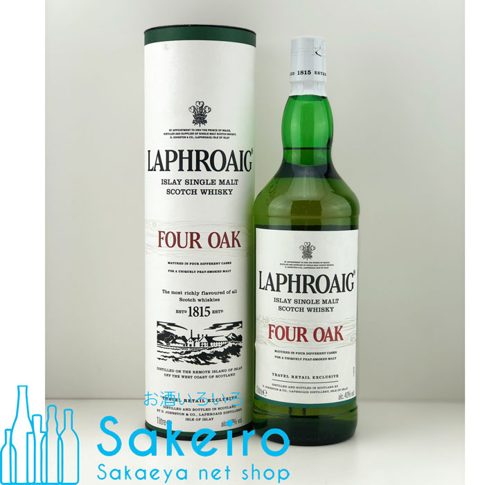 ラフロイグ ラフロイグ フォーオーク 40％ 1000ml[ウイスキー][御歳暮 贈り物 御礼 母の日 父の日 御中元]