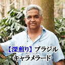 スペシャルティコーヒー・【深煎り】ブラジル・キャラメラード・パルプドナチュラル