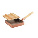 アサヒ CNE117 食楽工房 本職用 玉子焼き18cm 木蓋付 JAN:4995284500789 料理 食卓 調理器具 卵焼き器 玉子焼き器 エッグパン プ...