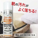 スニーカー、革靴のガンコな汚れ、カビが落とせる泡タイプの強力クリーナー