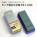 松永トイシKING キング トイシの王様 PB-1 #220 砥石 研ぎ 砥ぎ 日本製 国産 包丁 刃こぼれ ケース入り 初めて 荒研ぎ メンテナンス お手入れ