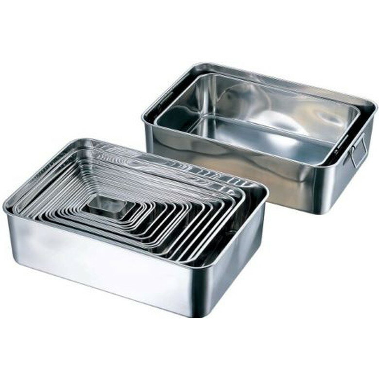 18-8 深型組バット 1号 赤川器物製作所 ステンレス さびにくいキッチンツール 調理 料理