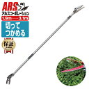 アルス190ZD-3.1-3D 軽量 伸縮式 高枝鋏 ズームチョキエコノ・刈込タイプ (最短1.8~最長3.1m) JAN:4965280683915 高枝鋏