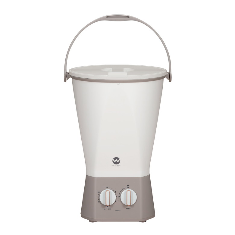 ウォッシュボーイ TOM-12f 小型 洗濯機 ミニ洗濯機 ランドリー おしゃれ シンプル 洗濯 靴 衣服 洋服 シービージャパン 生活雑貨 日用品 小型 洗濯...