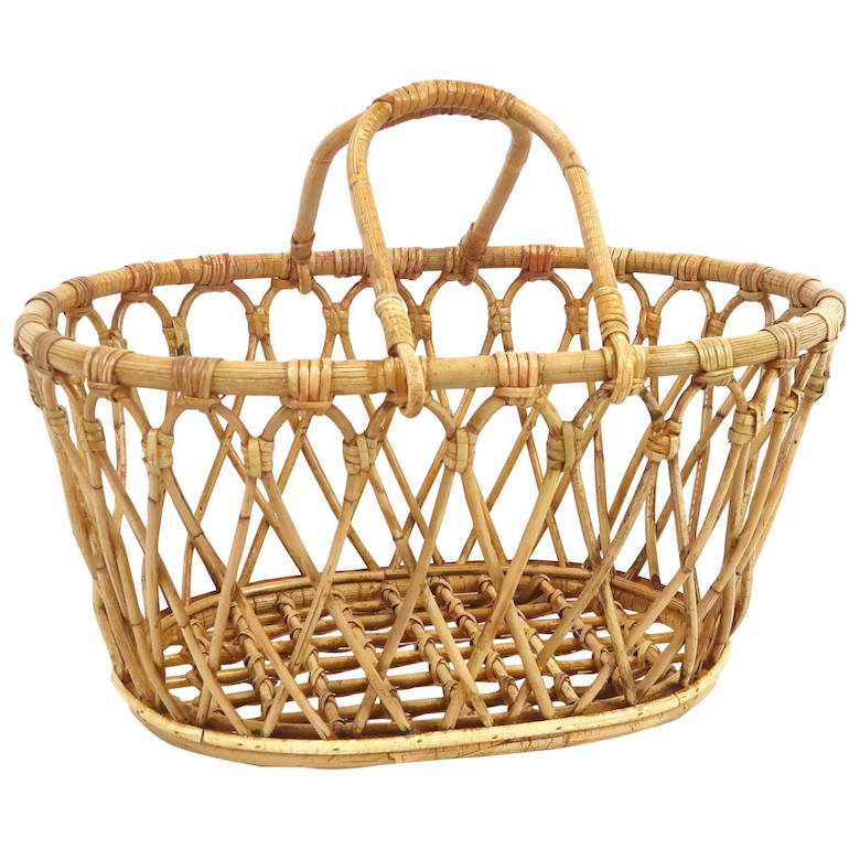 ユグラ オーバルバスケット おしゃれ シンプル インテリア クレエ おしゃれ シンプル インテリア クレエ