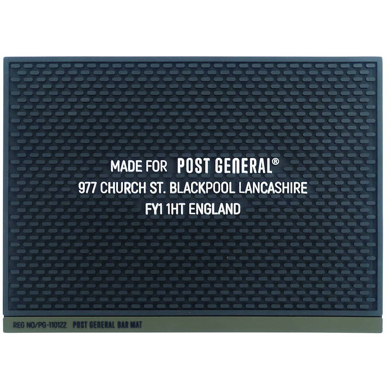 ラバーバーマット ブラック シンプル 車 インテリア アウトドア 35×26cm 水切り 観葉植物 グリーン 園芸 ガーデニング 新生活 おしゃれ