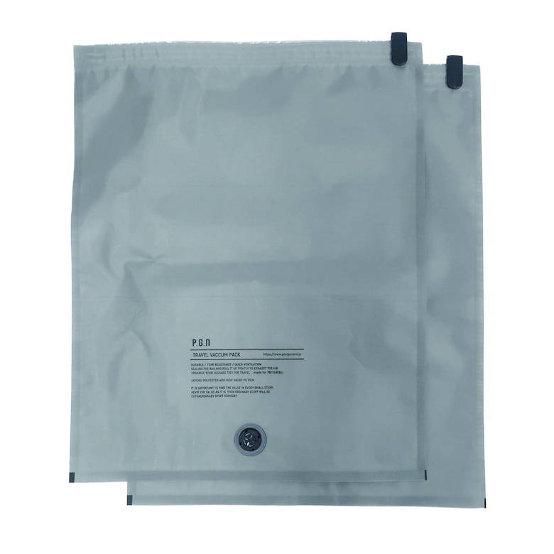 トラベルバキュームパック L パック2 シンプル 旅行用品 新生活 おしゃれ クレエ POST GENARAL シンプル 旅行用品 新生活 おしゃれ